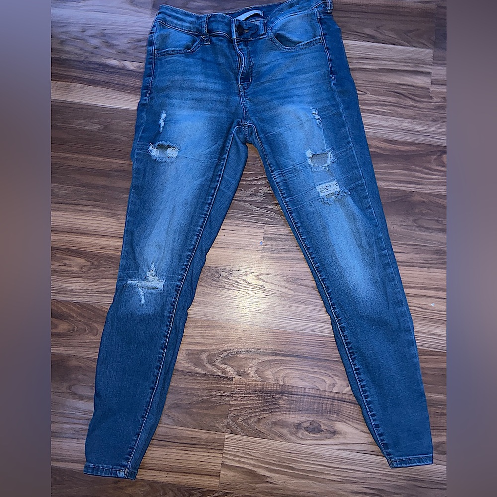 low rise jeggings